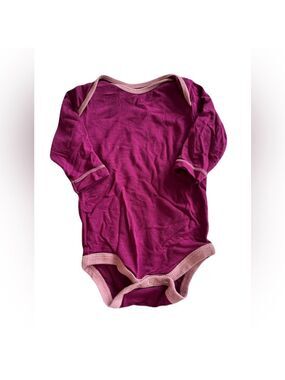 Kickee Pants Purple Long Sleeve Bodysuit